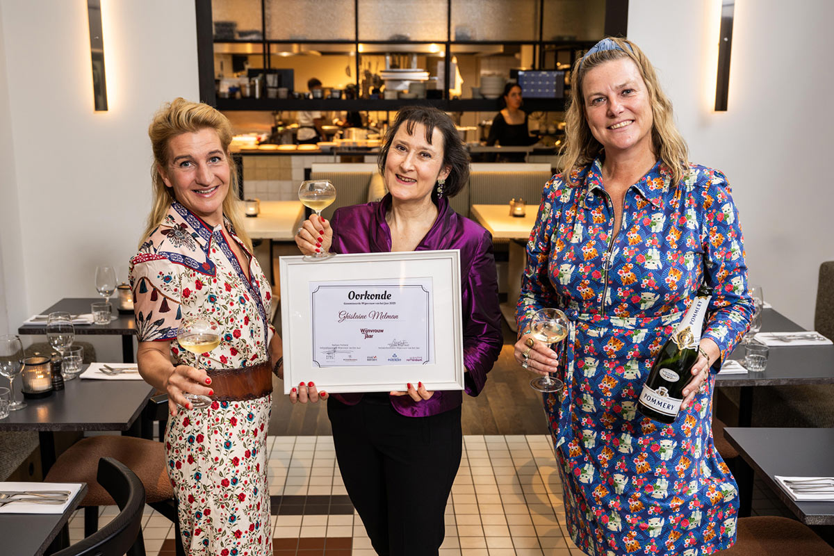 Nominatie Wijnvrouw van het Jaar 2025 voor Ghislaine Melman