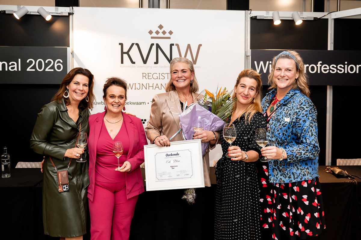 Esther Blom eerste genomineerde voor Wijnvrouw van het Jaar 2026